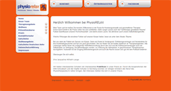 Desktop Screenshot of physiorelax.com